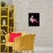 Stupell Industries Avian Contrast Flamingo Framed Giclee, design by James Corwin